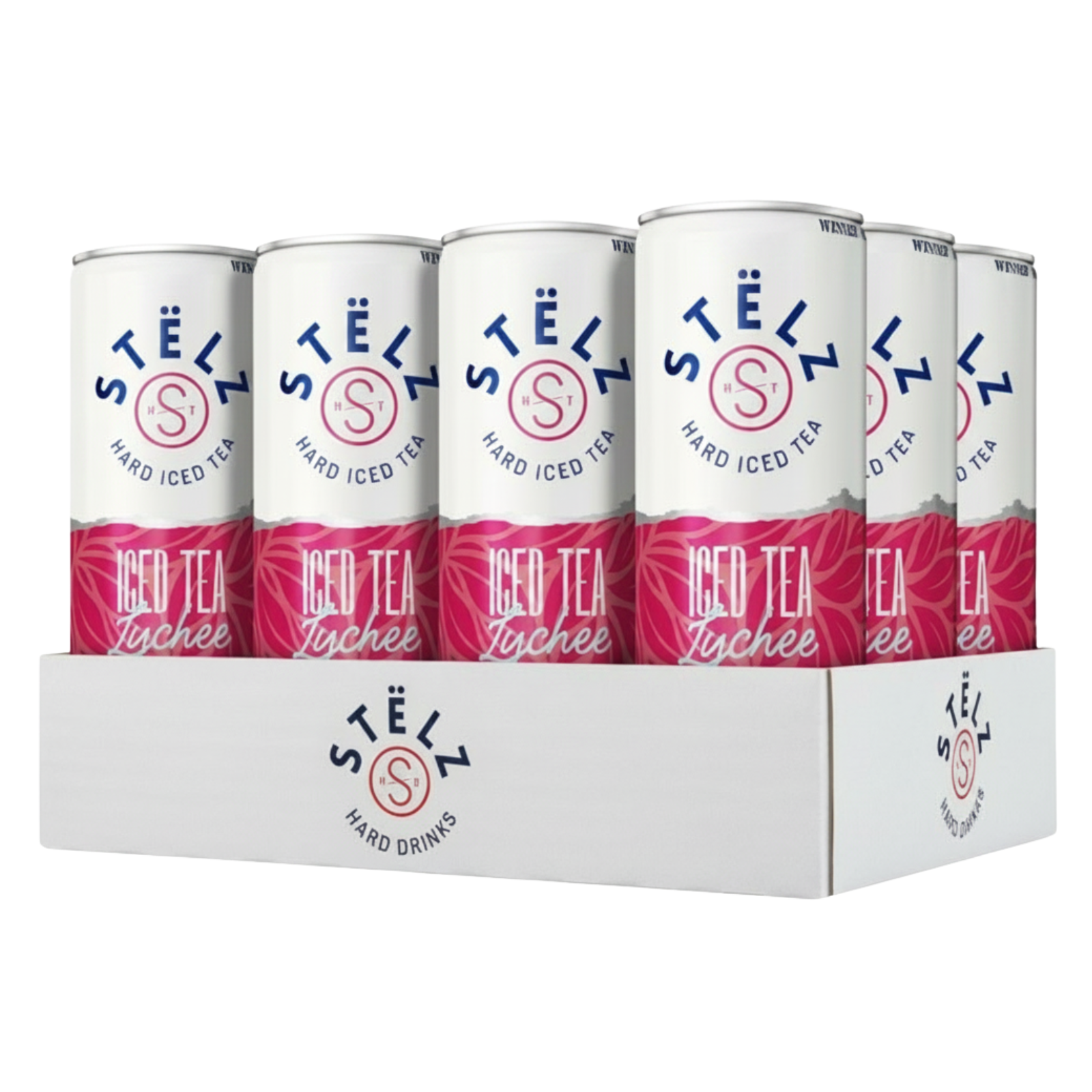 Stelz harter Eistee Litschi Dose (12x25 cl)