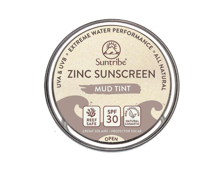Suntribe Sonnenschutzgesicht Sport SPF 30 Schlamm Tint 45 gr