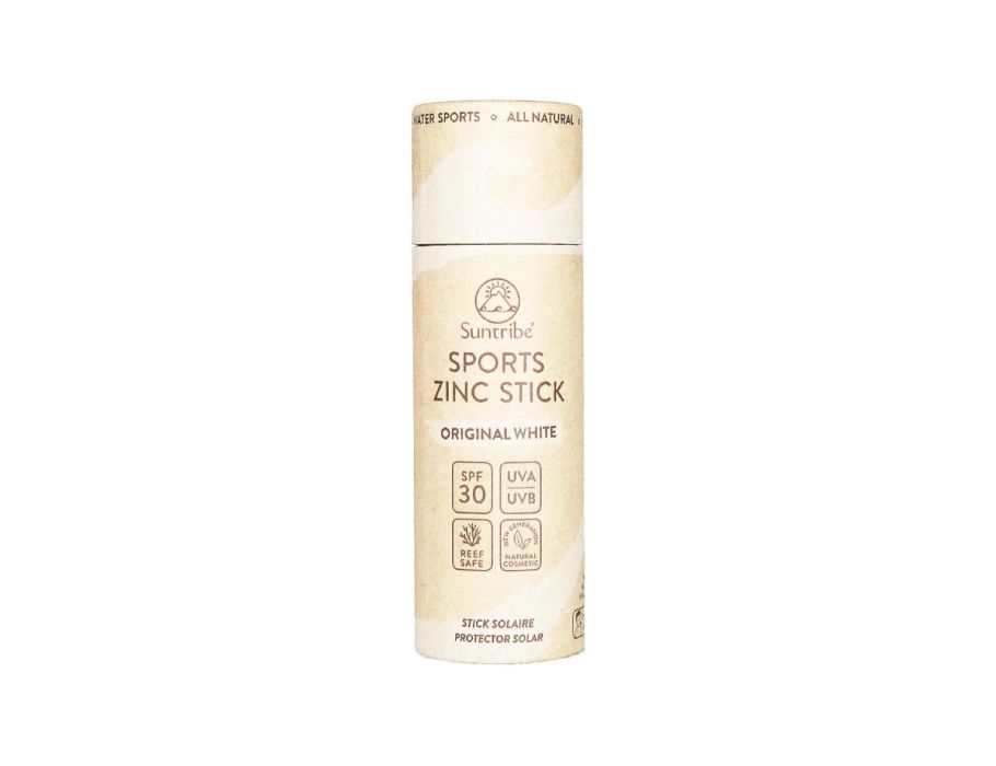 Suntribe Sonnenschutzstock Zink Sport SPF 30 Original Weiß
