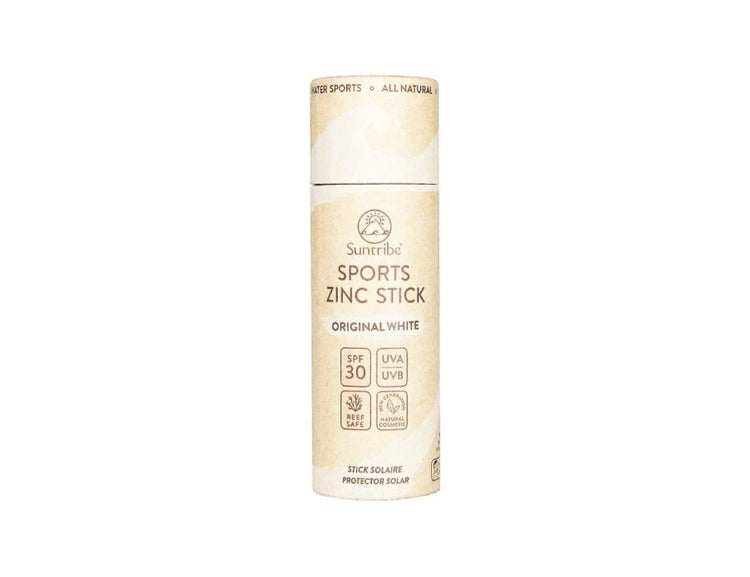 Suntribe Sonnenschutzstock Zink Sport SPF 30 Original Weiß