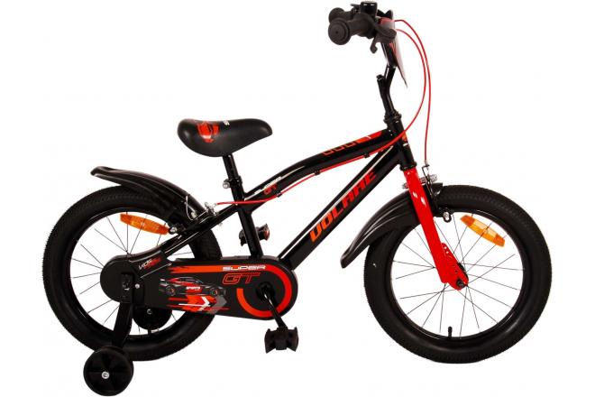 Volare Super GT Kinderbike - Jungen - 16 Zoll - Rot - Zwei Handbremsen