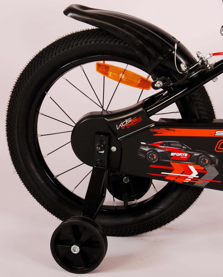 Volare Super GT Kinderbike - Jungen - 16 Zoll - Rot - Zwei Handbremsen
