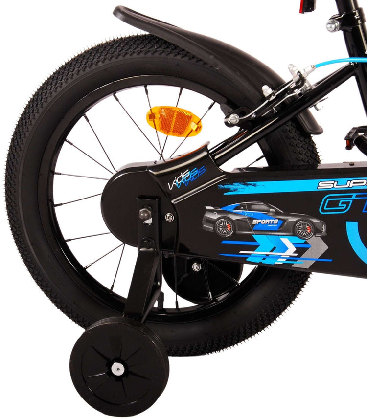 Volare Super GT Kinderrad - Jungen - 16 Zoll - Blau - Zwei Handbremsen