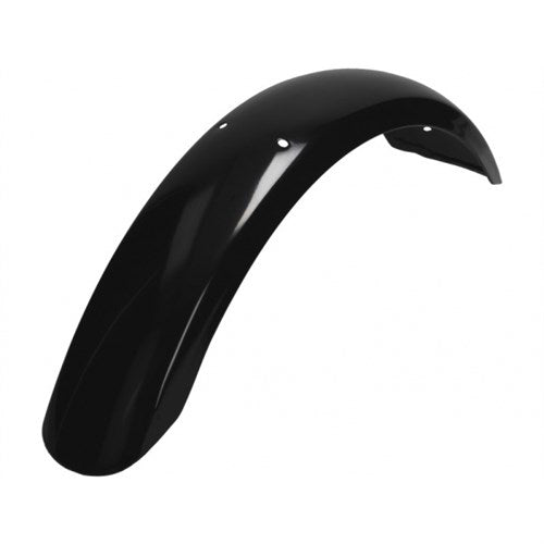Tomos Front Fender von NM Fork (Flexer) Glanz schwarz org.