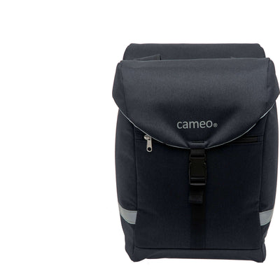 Cameo Sports Doppel-Fahrradtasche Schwarz 28L