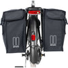 Basil Mara XXL doppelte Fahrradtasche - 47L - Ladies Men's - City City - Schwarz