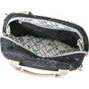 Basil Bohème City Bag - elegante grüne Hand-, Schulter- und Lenkertasche für Frauen, geeignet für Elektrofahrräder und Citybikes - schwarz