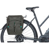 Basildiscovery365D doppelte Fahrradtasche schwarz melee