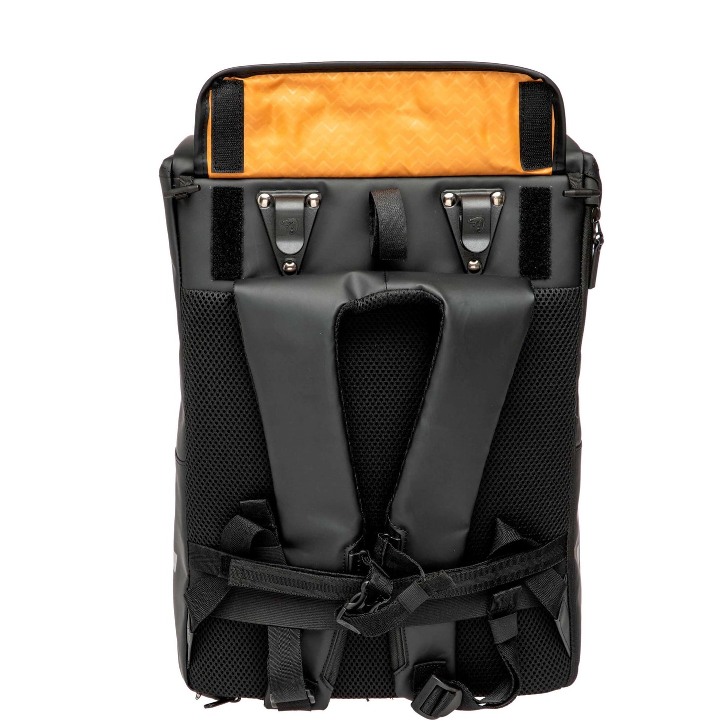 Odense -Rucksack - stabiler Rucksack für Fahrrad - schwarzes Grün