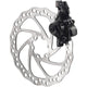 Mechanische Scheibenbremse von Tectro Aries MD-M300F mit einem Rotor 160 mm