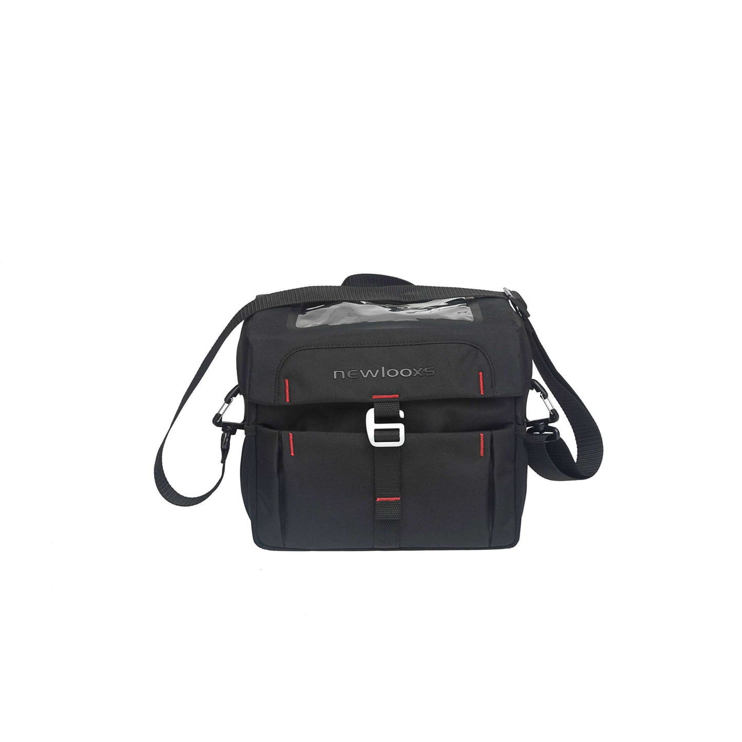 Vigo Handlebar Bag - sportliche Lenkertasche, wasserdicht, verstärkt, reflektierend, schwarz