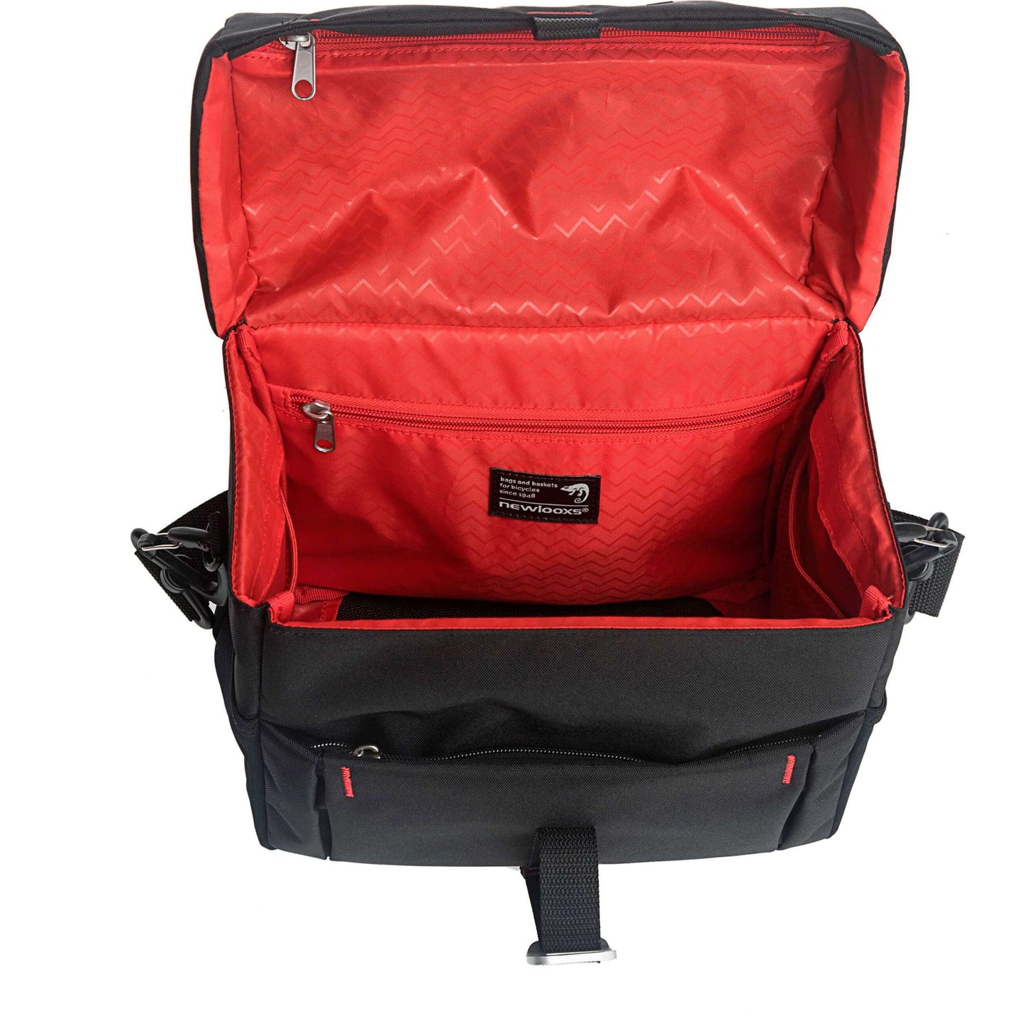 Vigo Handlebar Bag - sportliche Lenkertasche, wasserdicht, verstärkt, reflektierend, schwarz