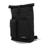 Urbanfester städtischer Rolltop -Pendler -Fahrradbeutel 20L Schwarz - afbeelding 1