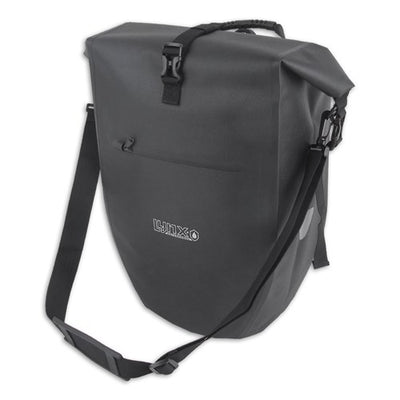 Lynx Fahrradbeutel nur TPU 28L Schwarzer wasserdichtes E-Bike Hayes
