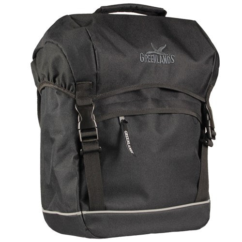Greenlands Gepäckträgertasche Travel 20 Liter 30 x 37 x 17 cm schwarz