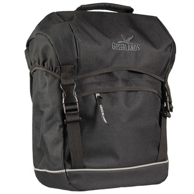Greenlands Gepäckträgertasche Travel 20 Liter 30 x 37 x 17 cm schwarz