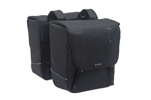 Nova Double - schwarze Doppel-Fahrradtasche für Elektrofahrräder - wasserdicht - 32L