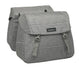 Joli Doppelfahrradbeutel - Wasser -Repellent Polyester - Schwarzblau Grün - 37L
