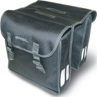 Basil Mara doppelte Fahrradtasche - 26L - schwarz