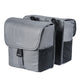 Basil GO doppelte Fahrradtasche grau - 32L