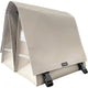 Clarijs Fahrradbeutel Double XL PVC 46L mit Pause Matte Taupe
