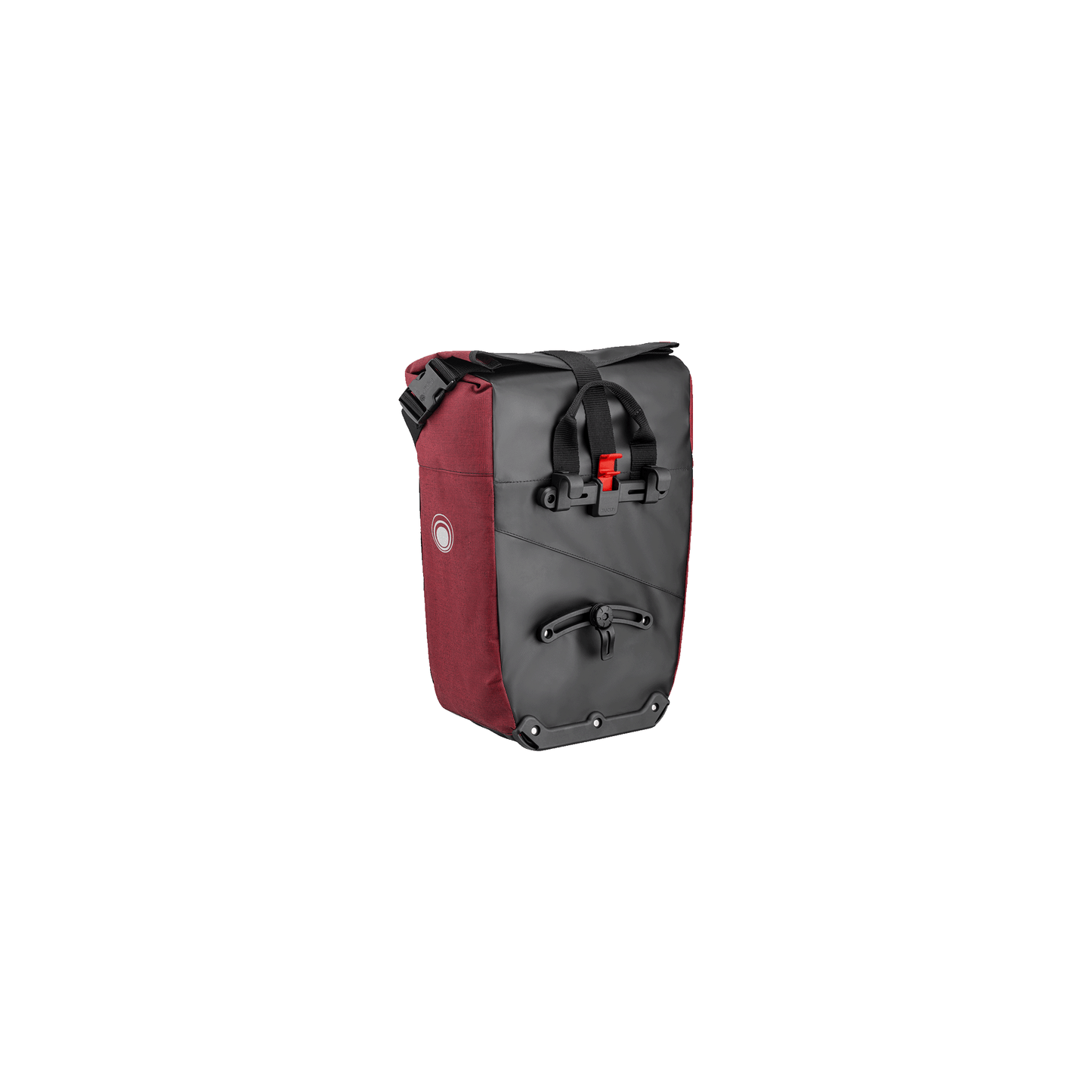 Clarijs Fahrradbeutel Solobag 24L Schwarzes Rood