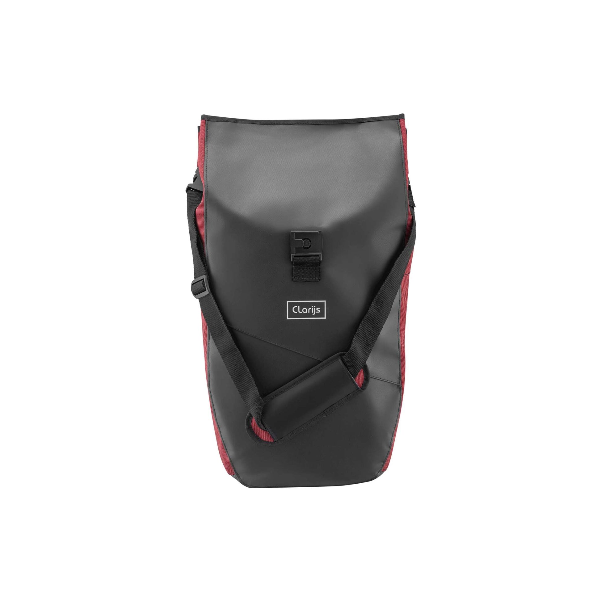 Clarijs Fahrradbeutel Solobag 24L Schwarzes Rood