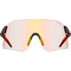 Tifosi Brille Rail Matte schwarzer Clarion Red Phototec (l xl)