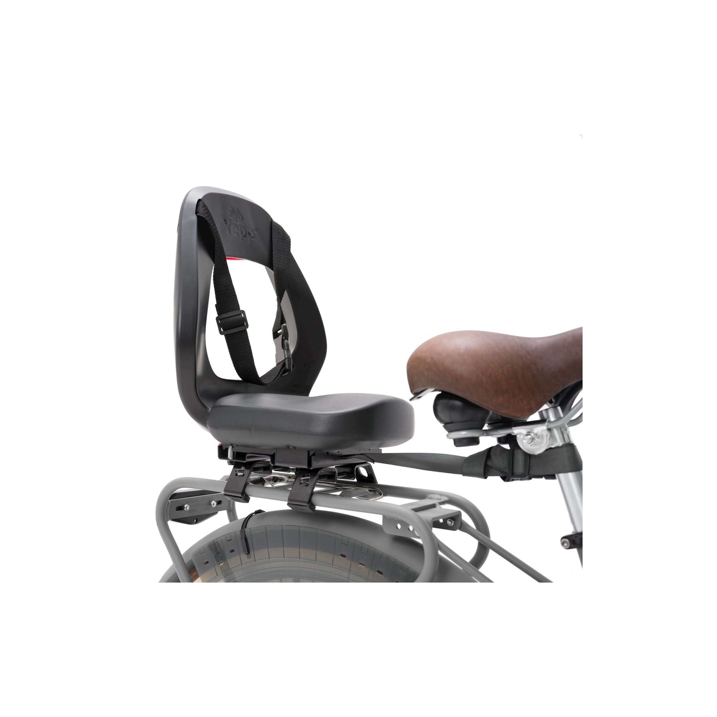 Yepp Thule Rücksitz Junior Budget Black + Yeppie Feet