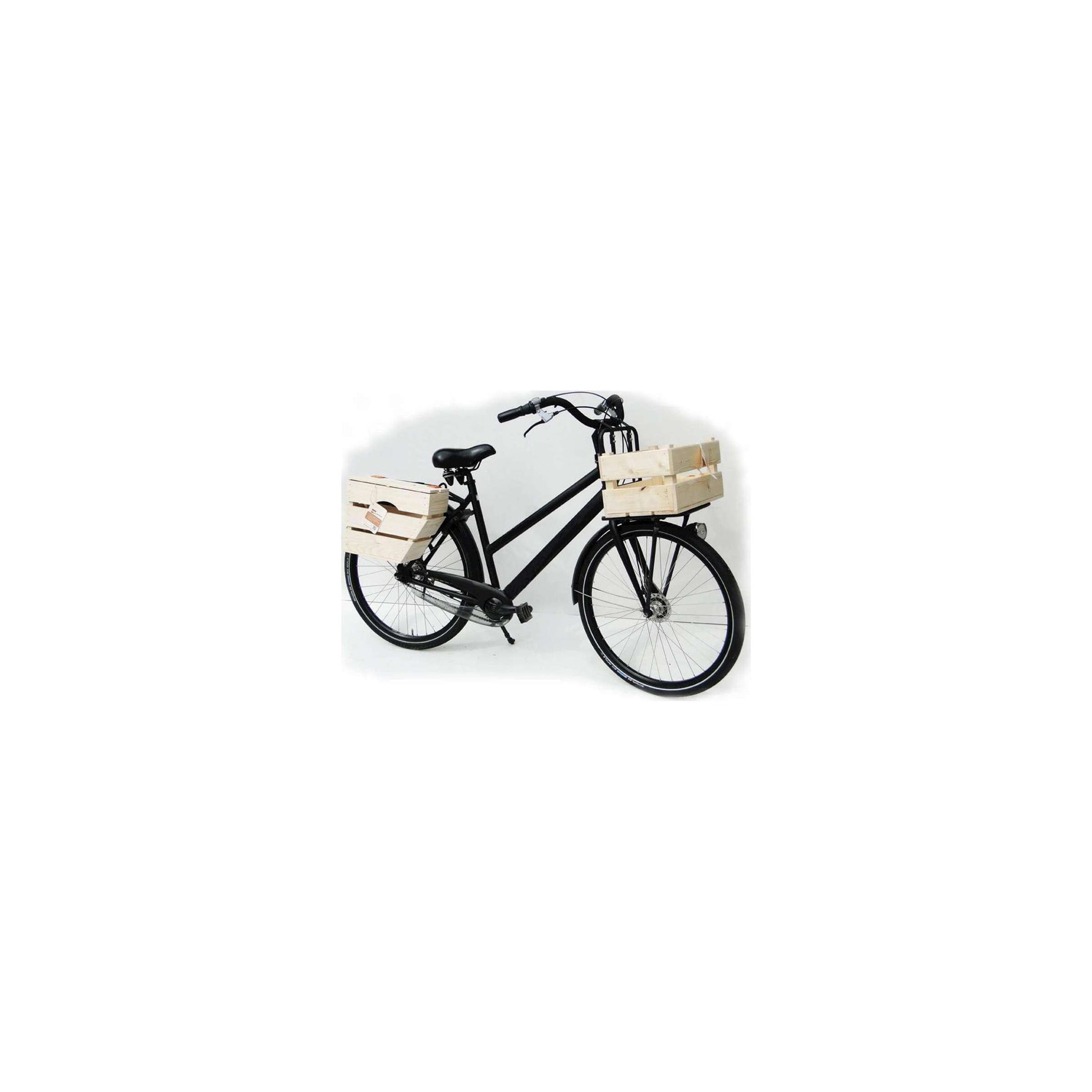Fahrradkiste B1 Blank Vuren Wood 40x30x24cm