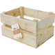 Fahrradkiste B1 Blank Vuren Wood 40x30x24cm