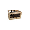 Fahrradkiste Lederraster 20L 40x29x24cm