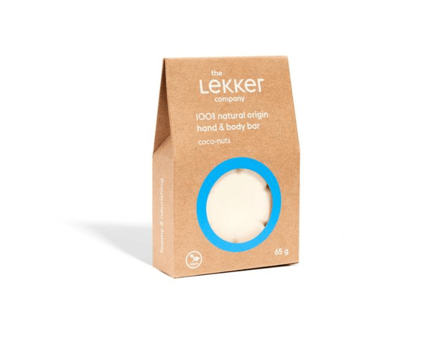 Die Lekker Company Natural Hand Body Bar Coco Nüsse