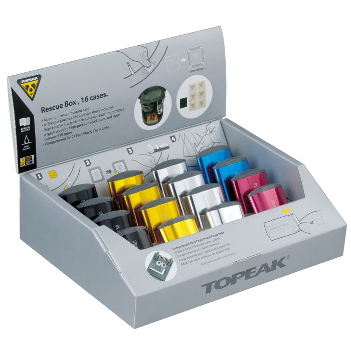 Topeak Rettungsbox - Thekendisplaybox (16 Stück)