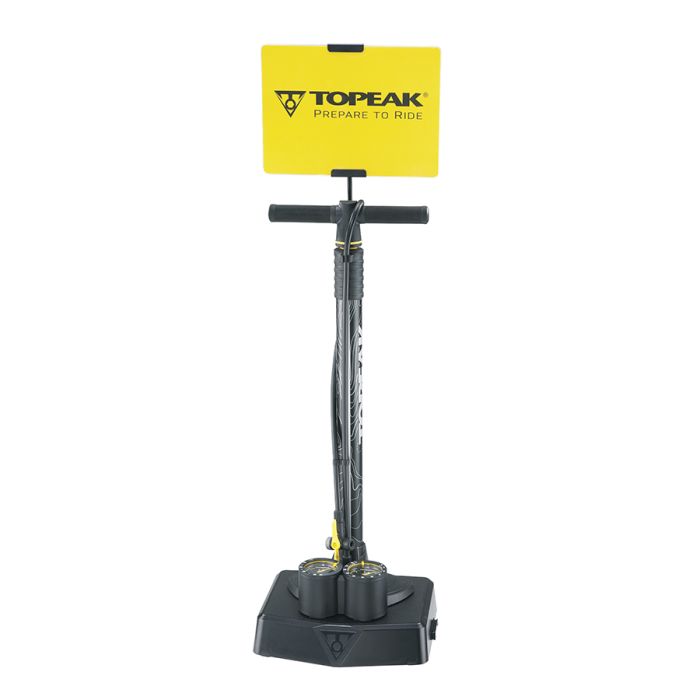 Anzeige der Topeak-Standpumpe