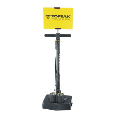 Anzeige der Topeak-Standpumpe