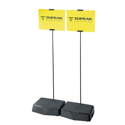 Anzeige der Topeak-Standpumpe