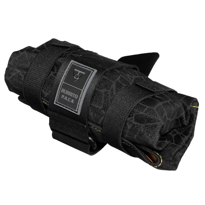 Topeak Burrito Pack - Compact Rolling Bag für Werkzeuge und kleine Gegenstände - Schwarz - Fahrradzubehör