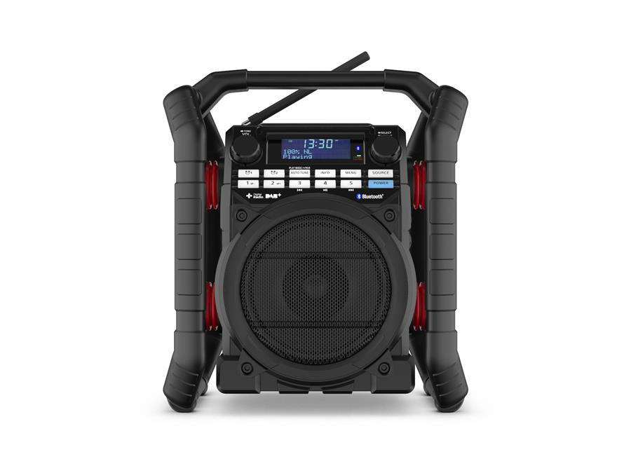 Perfectpro Bauradio Team Player DAB+ Bluetooth wiederaufladbar