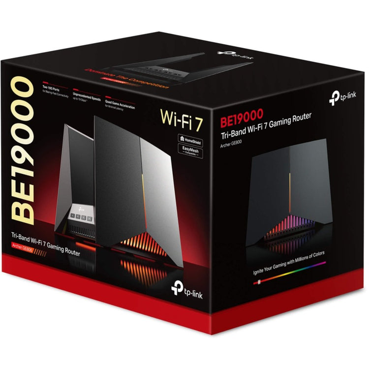 TP-Link Archer GE800 BE19000 Tri-Band Wi-Fi 7 Gaming Route