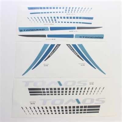 Tomos Transfer-Set Tomos Standard Blue NM