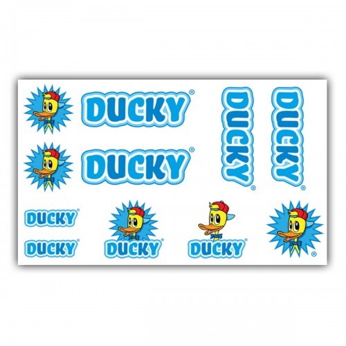 Kinderradtransfers Set Ducky Blue 14x20 cm