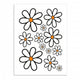 Transferset Magrites White Red 94x24cm
