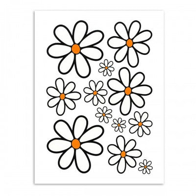 Transferset Magrites White Red 94x24cm