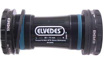Tretlager Elvedes Shimano Mtb Atb 24Mm Schwarz