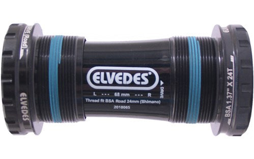Tretlager Elvedes Hollowtech Shimano Race 24Mm Schwarz