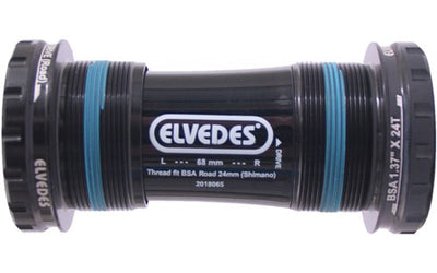Tretlager Elvedes Hollowtech Shimano Race 24Mm Schwarz