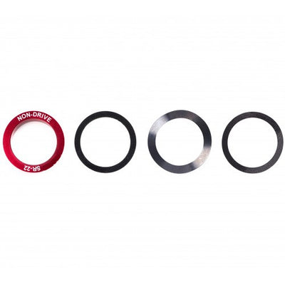 Reduziersatz Elvedes - Tretlageradapter von 24 mm auf 22 mm GXP (4 Stück)