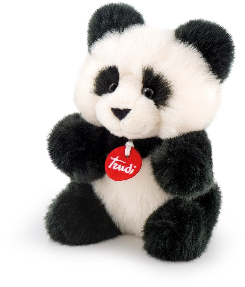 Flauschiger Panda Trudi: 17x19x13 cm (s-29005)
