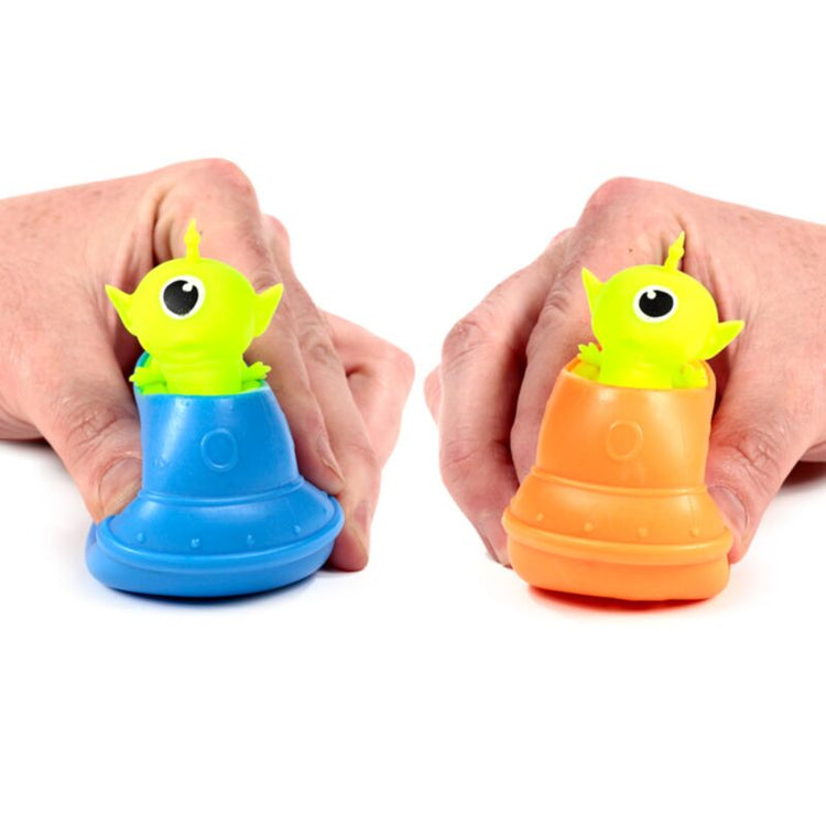 Quetschable Alien UFO Pop Out Out of